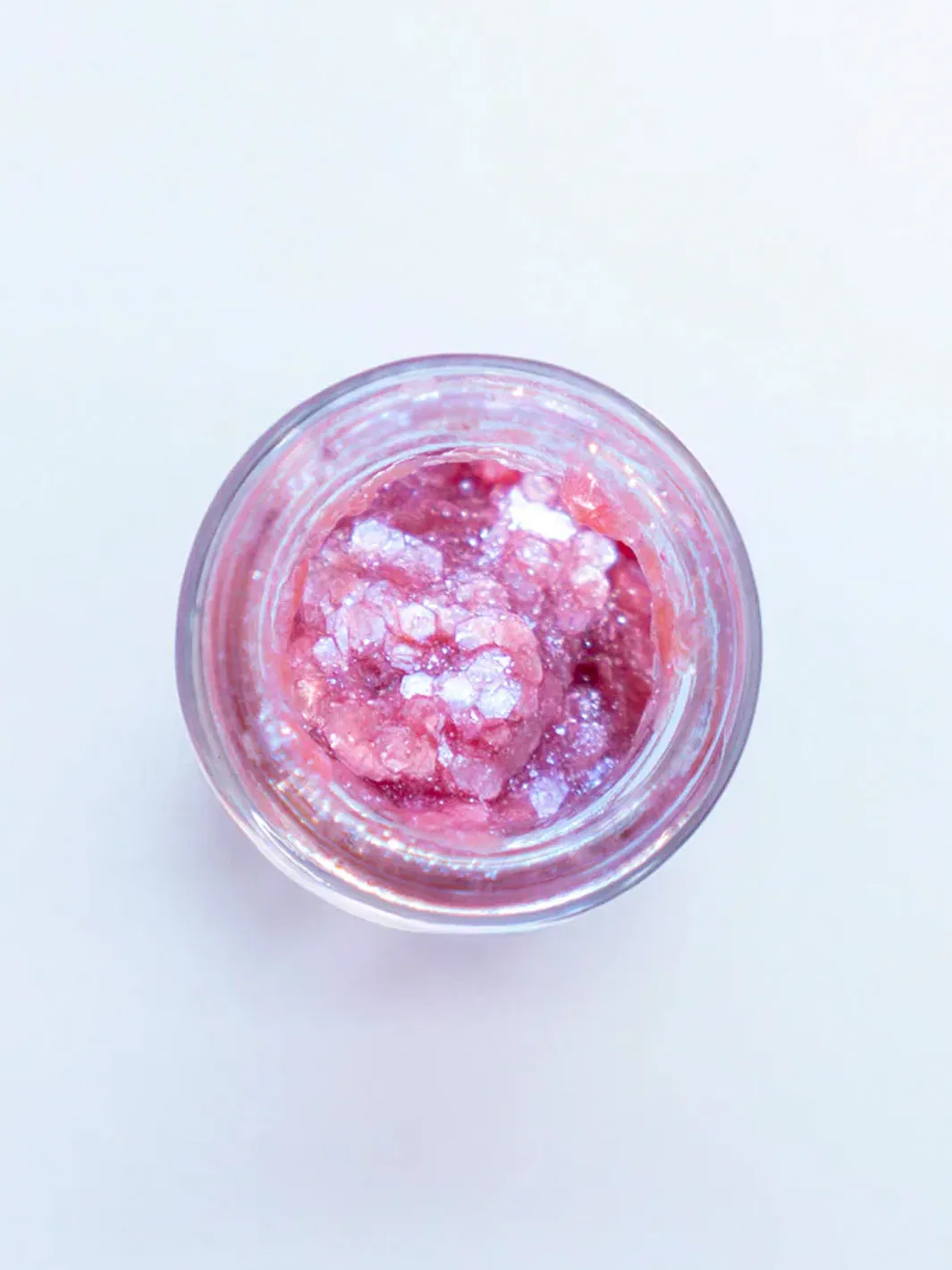 ROSE IRIDESCENT PLANT-BASED GEL BODY GLITTER