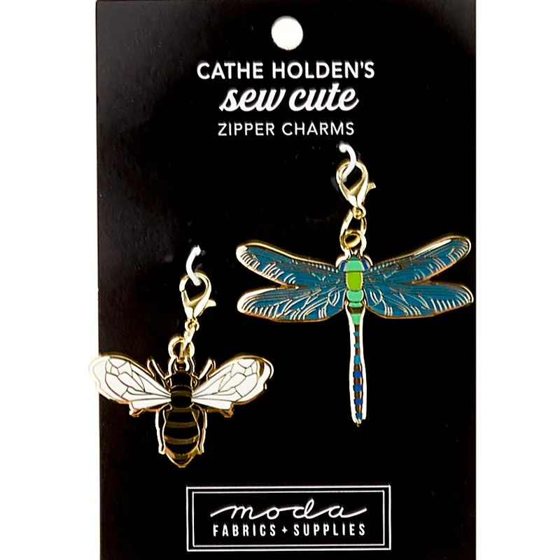 Sew Cute Zipper Pulls - Insects