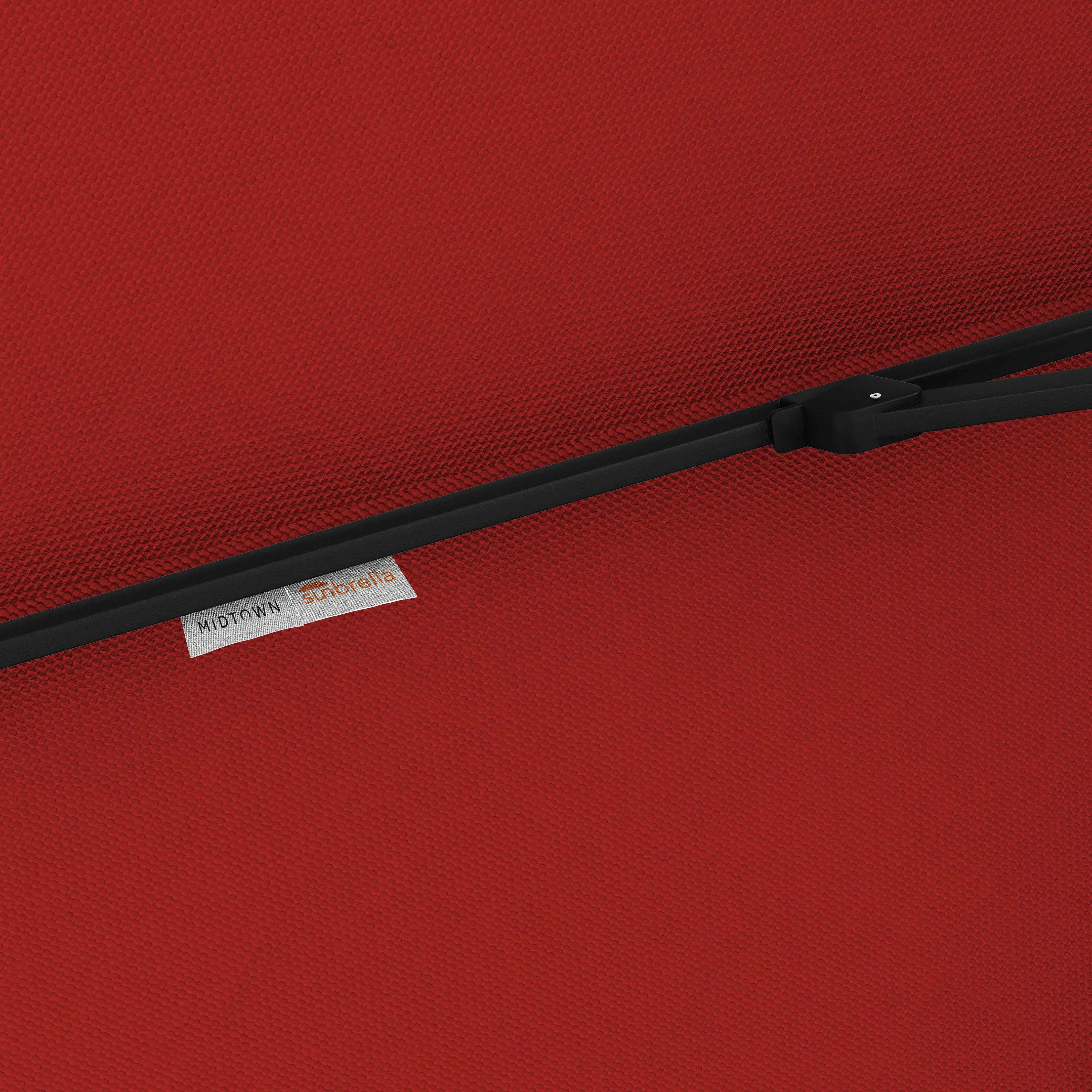 The Grande Square™ - Sunbrella Red