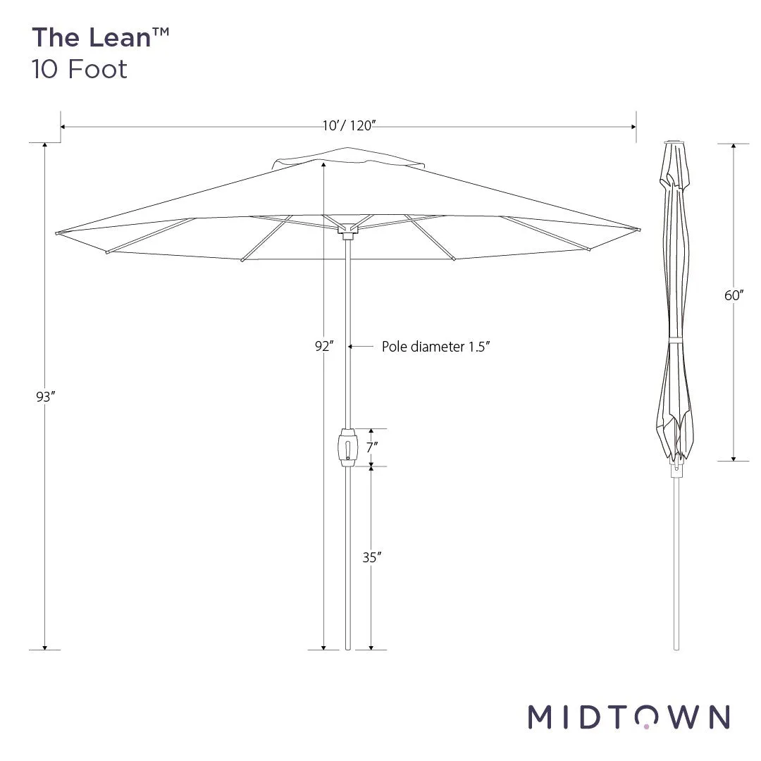 The Lean™ - Terylast Pear Stripes