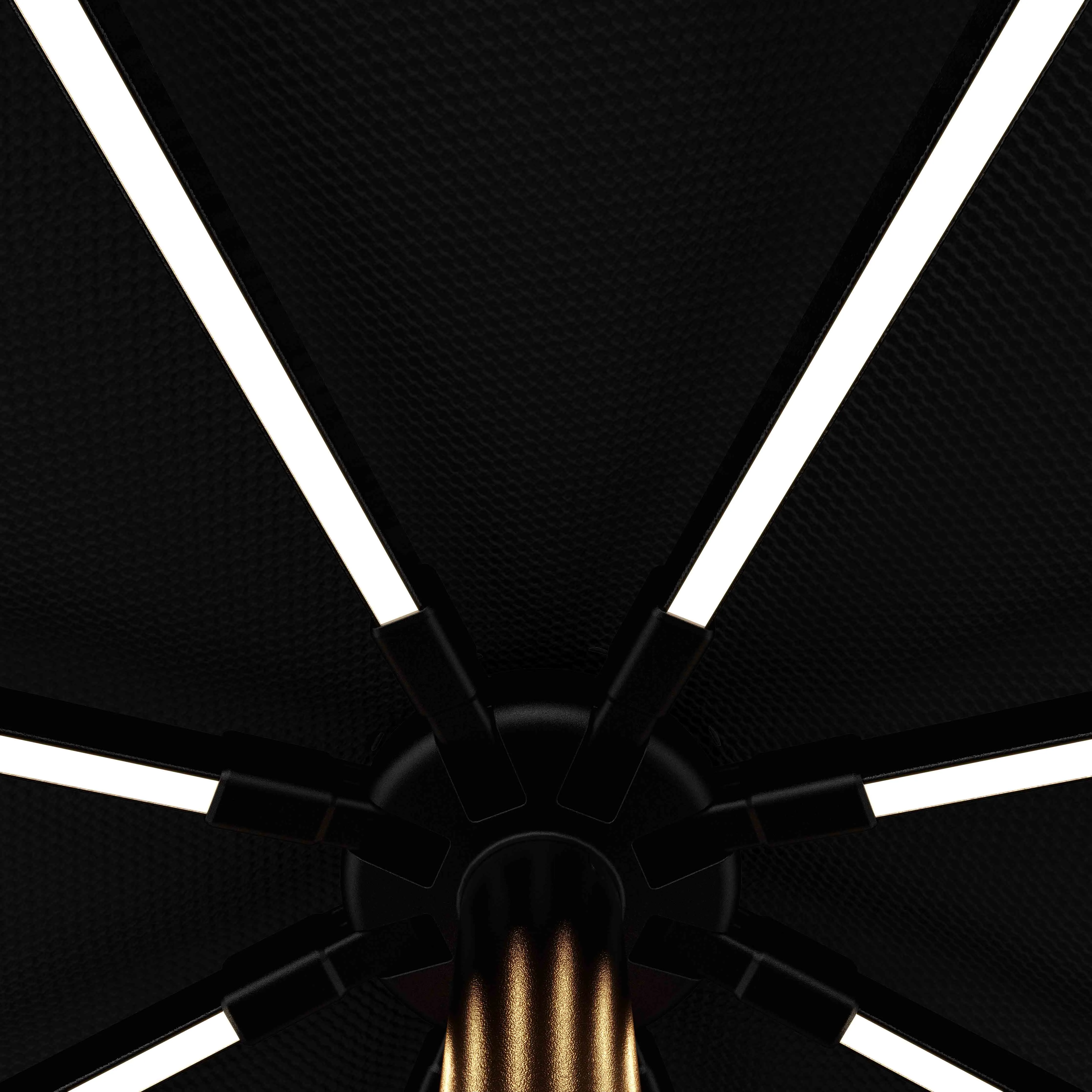 The LED Swilt™ - Terylast Ebony - Black
