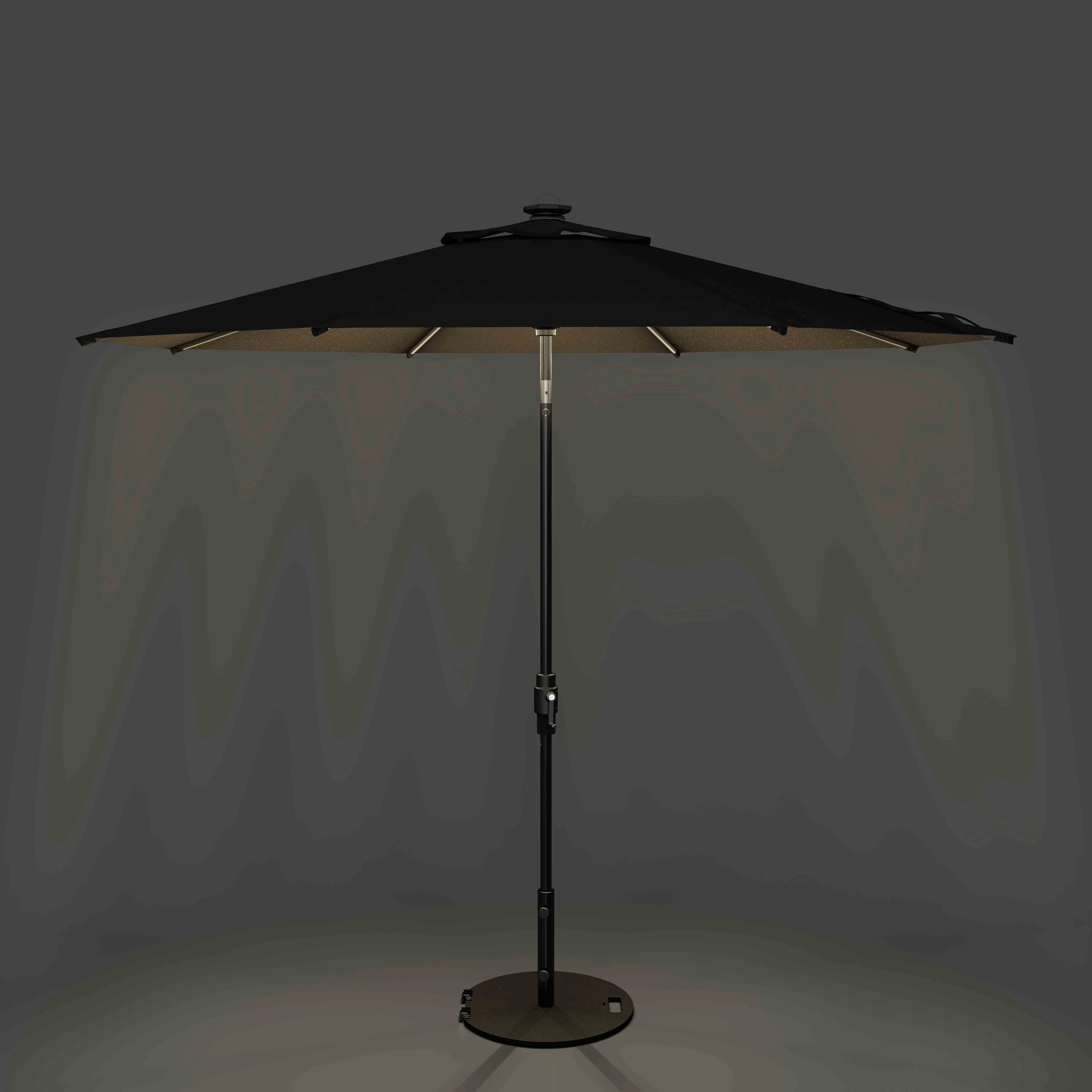 The LED Swilt™ - Terylast Ebony - Black