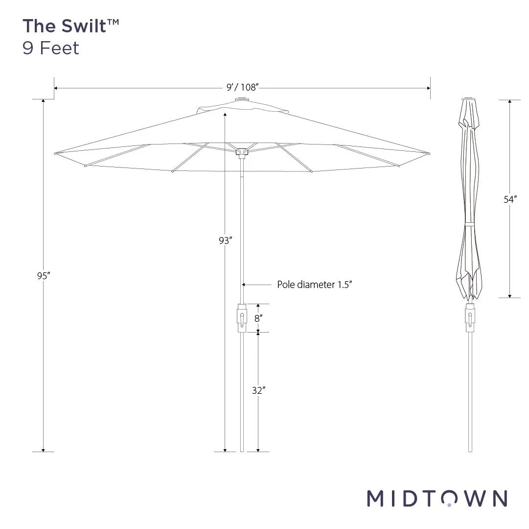 The Swilt™ - Terylast Cobalt Stripes