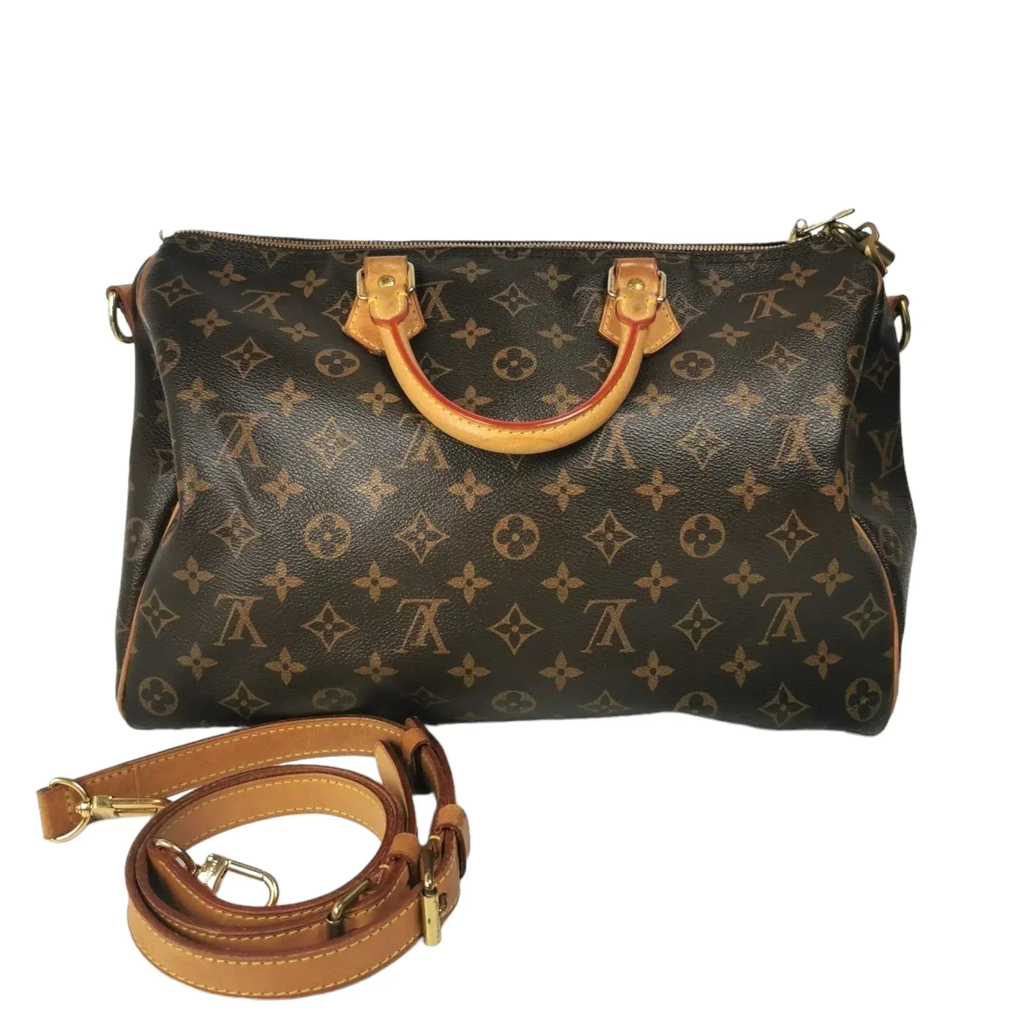 Trendy Inspired Louis Vuitton Speedy Bandouliere 35 Monogram Canvas