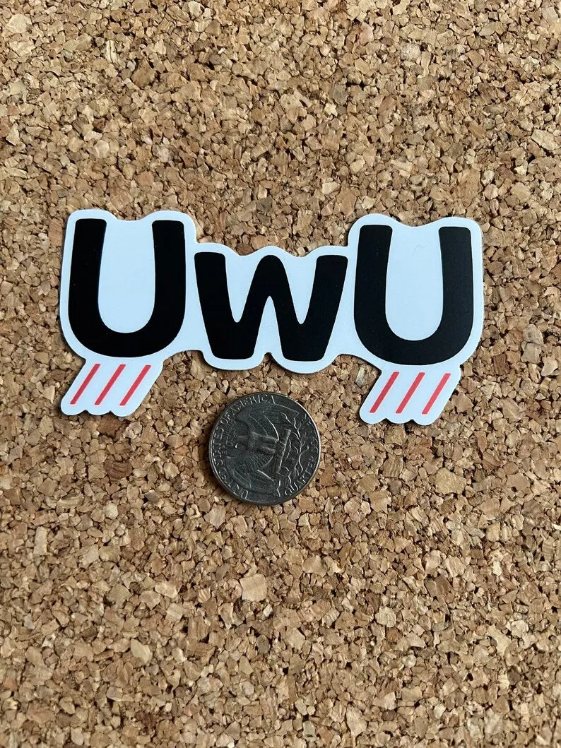 UwU Anime Sticker